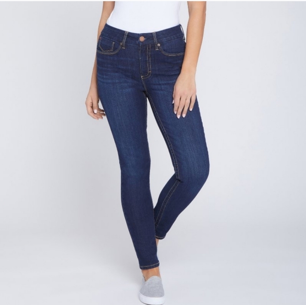 Seven7 Tummyless High Rise Skinny Slimming Control Jeans Size 8